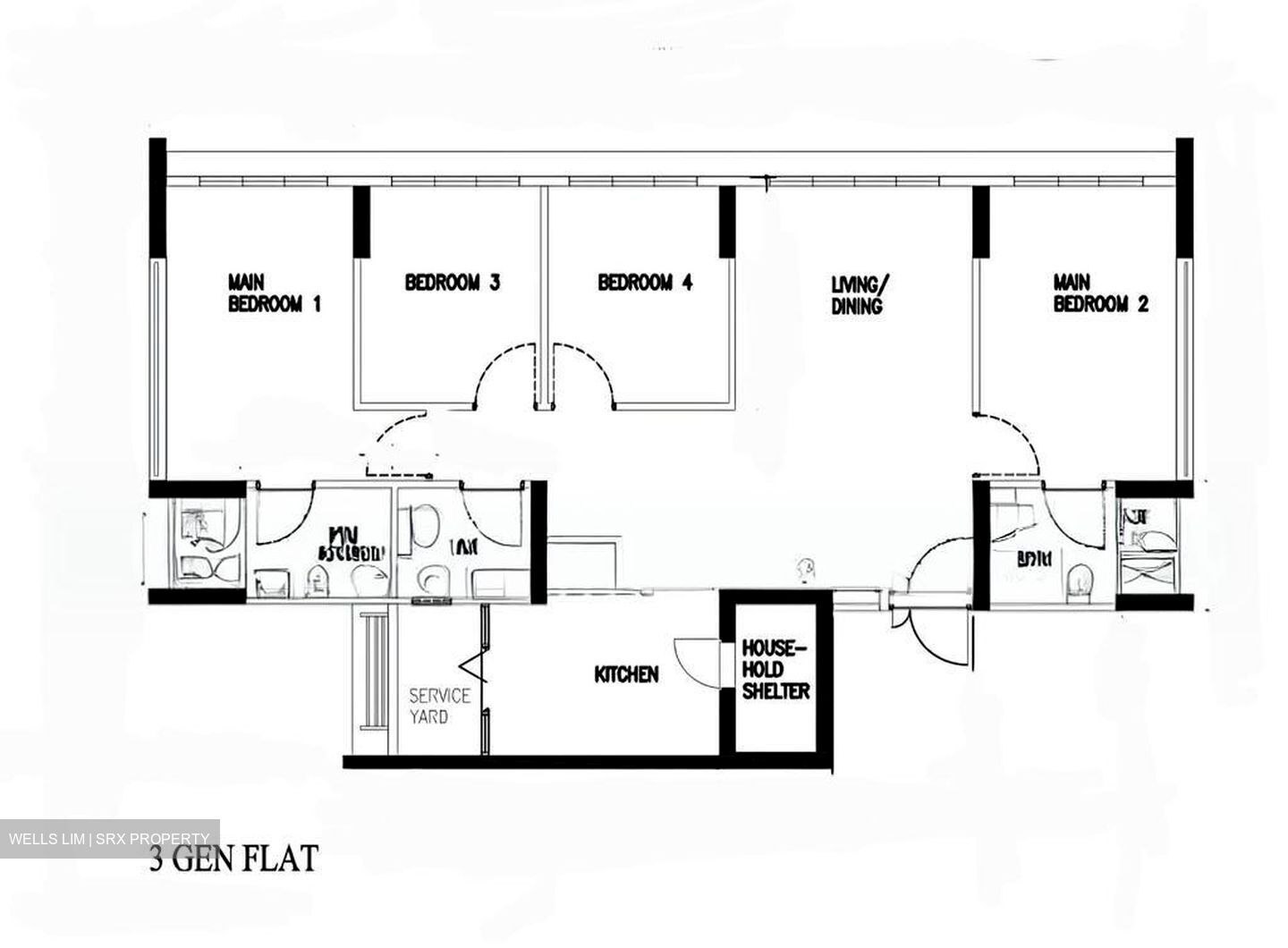 Tampines Street 61 (Tampines), Multi Generation #495576321